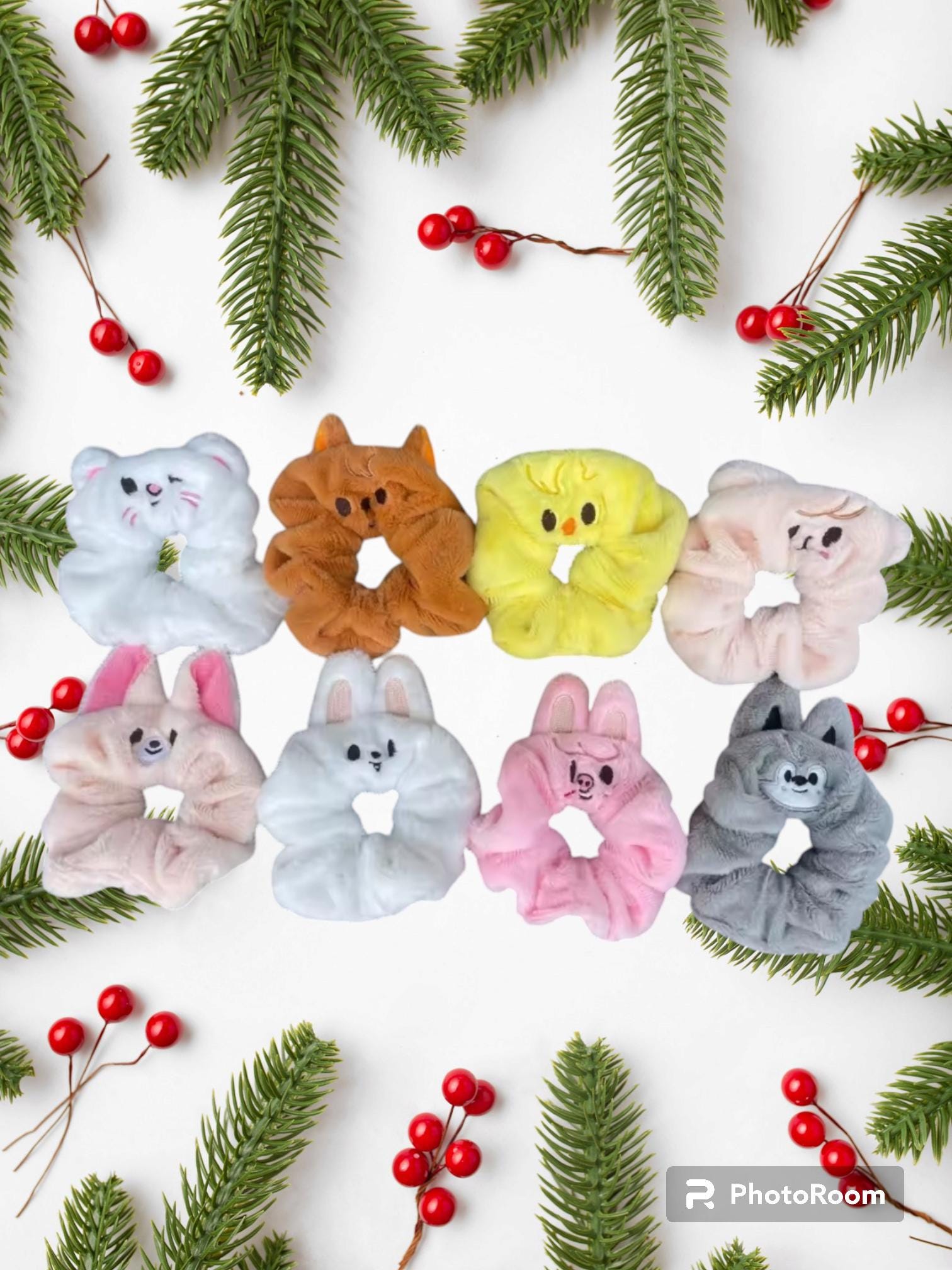 K-pop Stray Kids SKZOO Style Plush Hair Headband Hair Ring Elastic