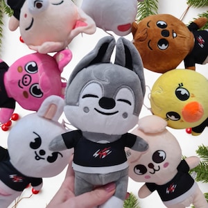 K-pop Stray Kids Skzoo,plush, Teddy Bear,stuffed Toy - Etsy