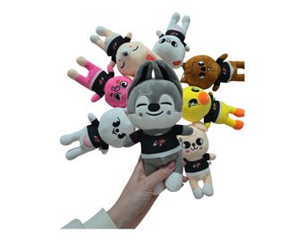 アイドル Stray Kids SKZOO PLUSH TEDDY BEAR Skzoo Teddy Bear Official - Etsy