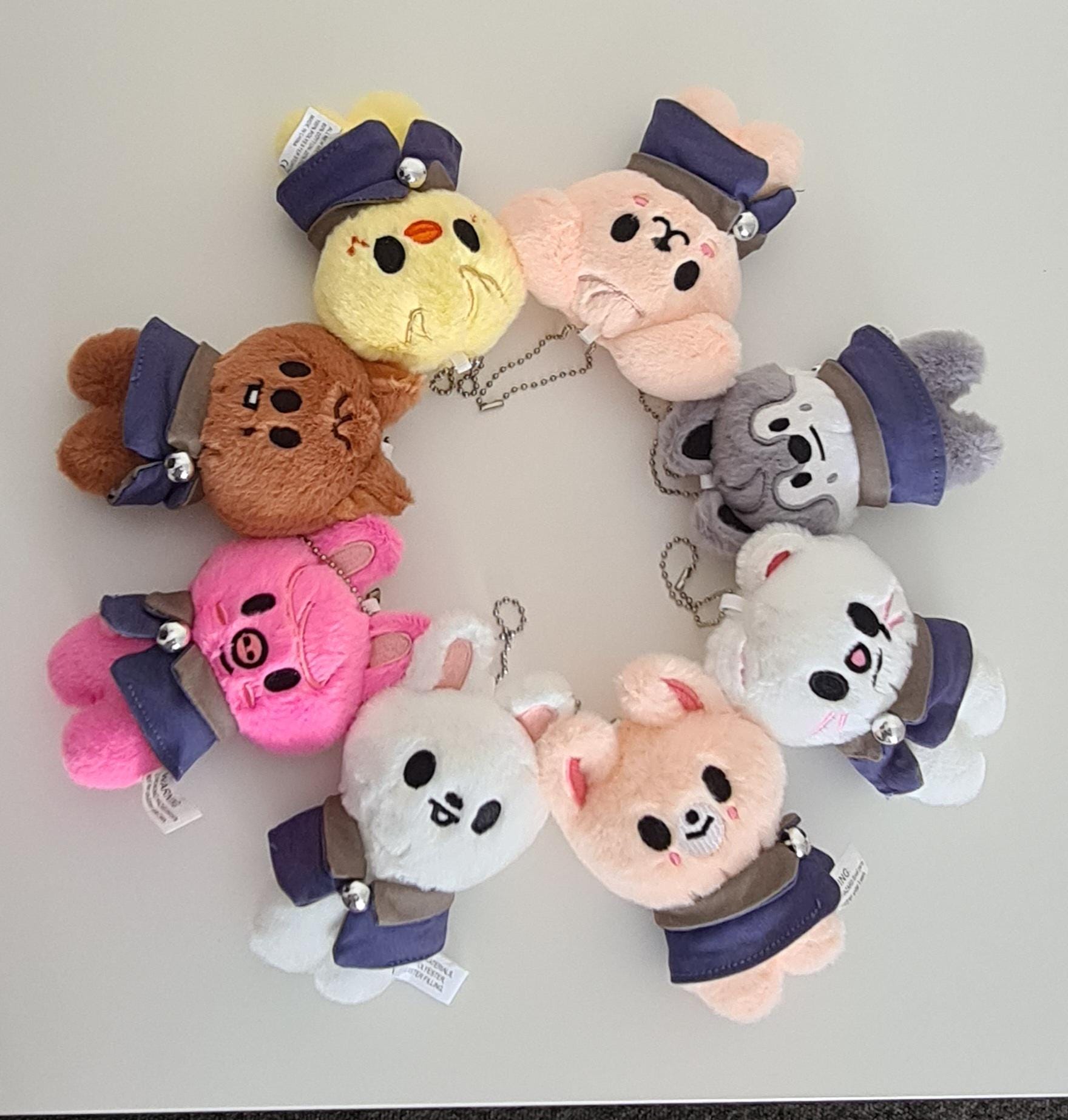 K-pop Stray Kids Skzoo,plush, Teddy Bear,stuffed Toy Keychain