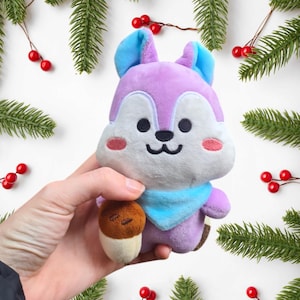BTS BT21 Mang Unmasked Jhope Hobi Kpop Keychain - Etsy
