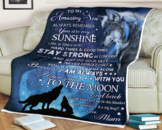 To mom from son blanket sale