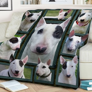 Bull terrier beauty blanket