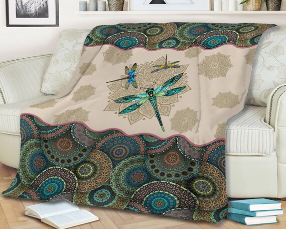 Mandala fleece blanket hotsell
