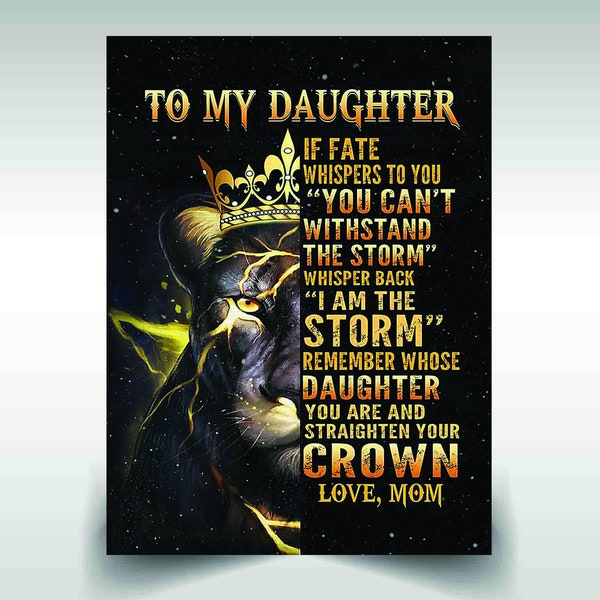 Remember Whose Daughter You Are and Straighten Your Crown - Etsy