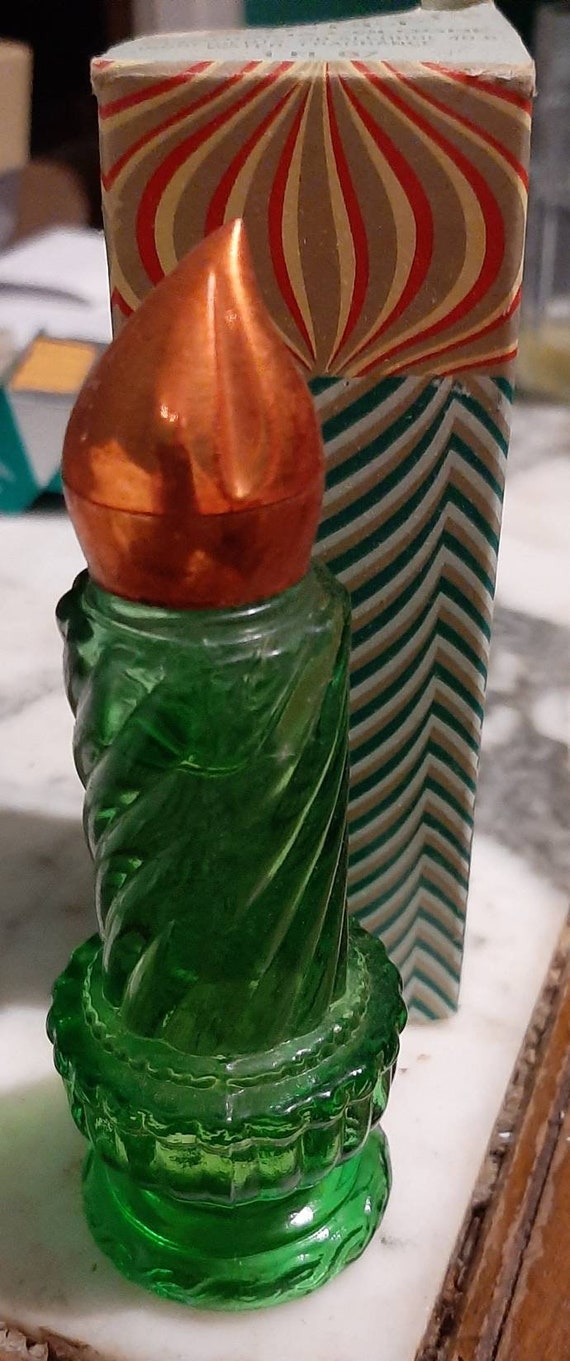 Vintage 1977 Avon Christmas Candle w/ Charisma Cologne 1 FL OZ Etsy