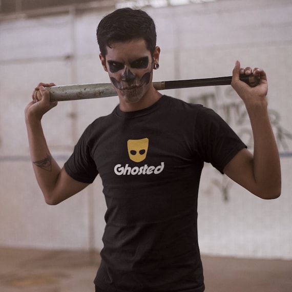 Grindr Tee, Funny Short Sleeved Shirt, Funny LGBTQ Shirt, Gay Shirt, Gay Halloween Shirt, Graphic Tee, Grindr Shirt