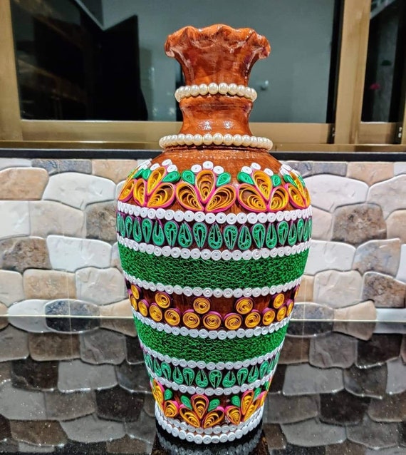 Quilling Design Vase Etsy