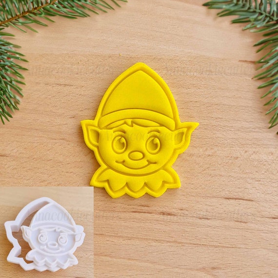 Santa's Helper Elf Cookie Cutter Christmas Cookie Cutter Perfect Gift Idea for Sweets