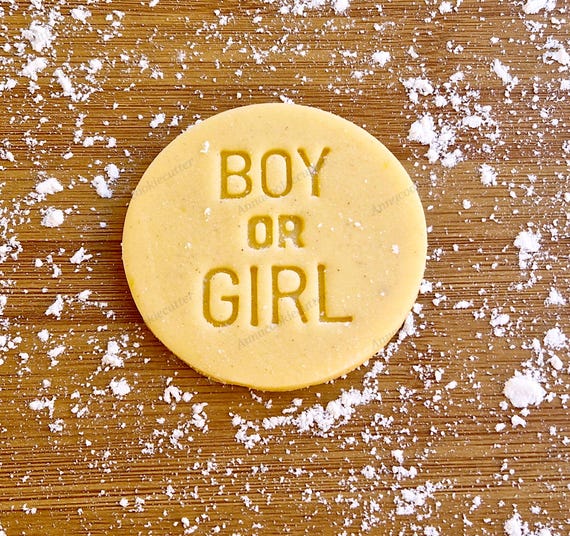 Baby Shower Cookie Cutter | Boy or Girl Birth Cookie Cutter | Cute Baby Shower Favors & Decorations