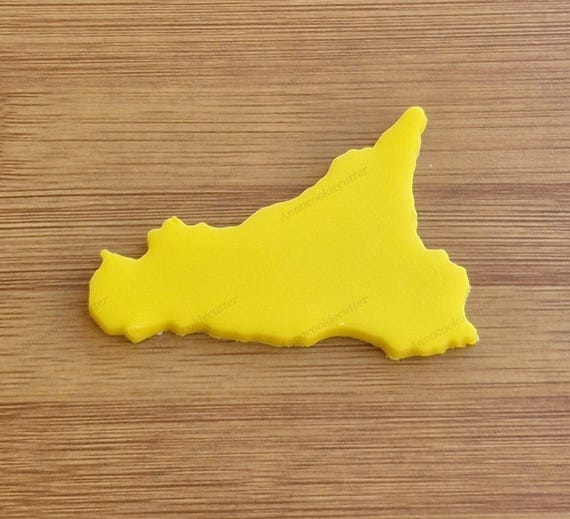 Cookie Cutter Island Sicily Region Cookie Cutters Cookie Cutter