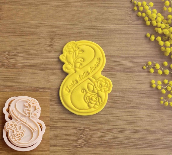 Cookie Cutters 8 March Women's Day Cookie Cutters Gift for Mum