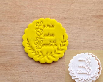 La Mia Laurea Formina per Biscotti, Stampo Personalizzabile, Tagliabiscotti, 8 cm