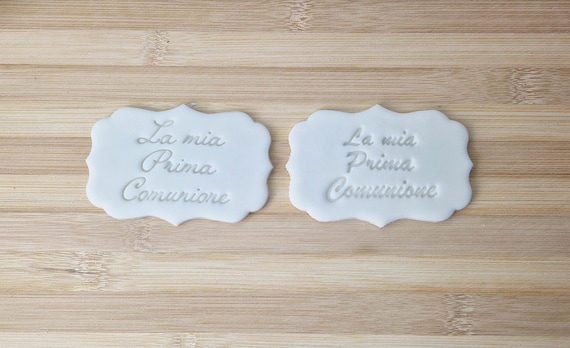 My First Communion Cookie Cutter - Cookie Cutters 9.5 x 6.5 cm, Perfect for Parties and Celebrations, Unique Gift Handmade