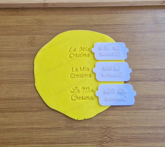 My Confirmation Only The Stamp For Cookies Cookie Cutter Shortcrust Pastry Cookie Cutter Sugar Paste 6 x 3 cm
