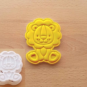 Lion Cookie Cutter | Jungle Animals | Safari Birthday Party Favors | Jungle Theme Cookie Cutter image 1