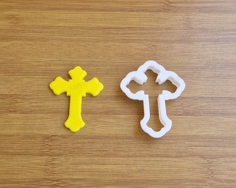 Cross Shaped Cookie Cutter | Communion | Baptism | Baby Shower | Religious Baking Supplies