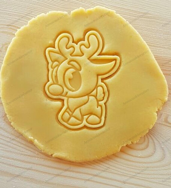 Santa's Reindeer Cookie Cutters Sugar Paste Cutter