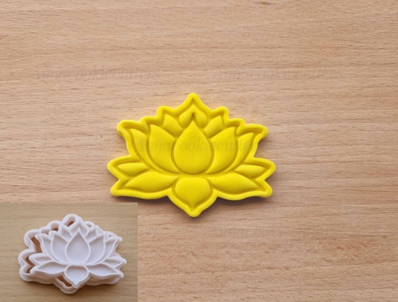 Lotus Flower Cookie Cutter Cake Decorating Mold Cookie Cutter