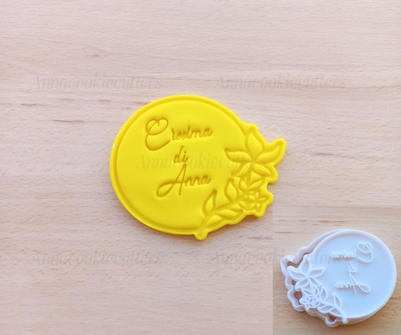 Confirmation Form Customizable with Name - Biscuit Mold 9 x 7 cm - Confirmation Gift Ideas & Favors