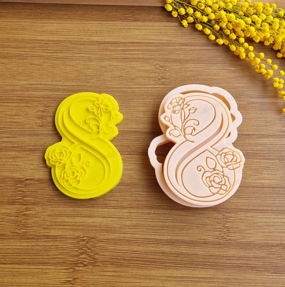 Cookie Cutters 8 March Women's Day Cookie Cutters Gift for Mum