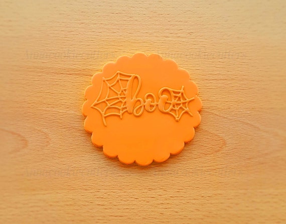 Boo Spider Web mold | Halloween Cookie Cutters | Cookie Cutters | Trick and Treat | Cookie Cutter 8 cm