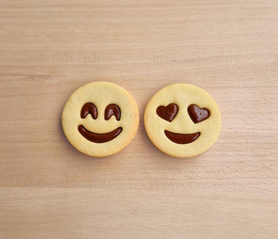 Emoji Cookie Cutter Set | Cookie Cutters For Filled Cookies