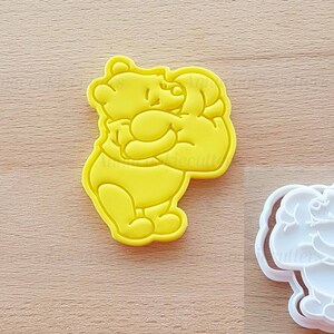Orsacchiotto Carino Orso Con Cuore Taglia Biscotti Stampino Formina Cookie Cutter 7x8 cm