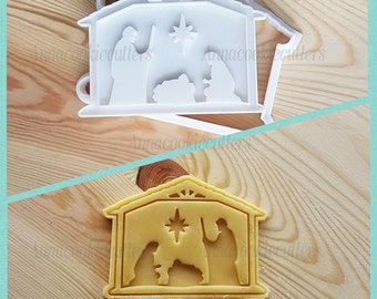 Presepe Formina Per Biscotti Pasta Zucchero Pasta Frolla Cookie Cutter 10x7 cm