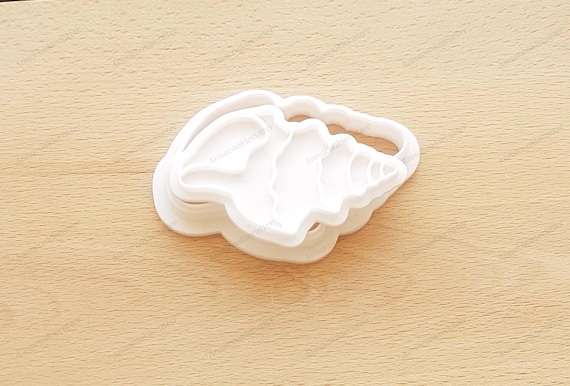 Sea Shell Cookie Cutter | Ocean Themed Cake Design Cookie Cutter | Perfect for Decorative Cookies and Summer Parties