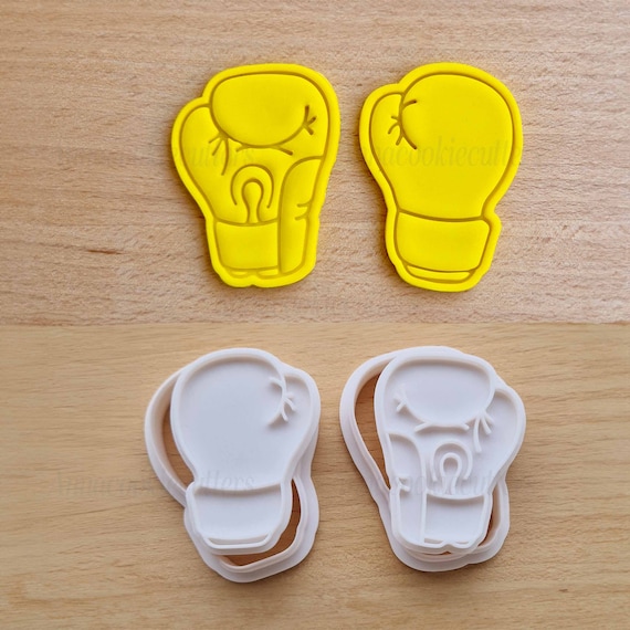 Set of 2 Boxing Gloves Cookie Cutters Sports Games Cookie Cutters