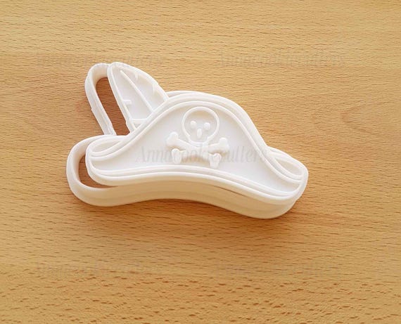 Captain's Hat Cookie Cutter - 10 x 6 cm, For Cakes, Cake Design, Nautical Parties, Themed Birthdays and Cake Decorations