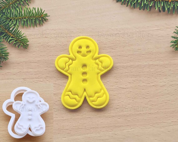 Gingerbread Man Christmas Cookie Cutter Set Christmas Gingerbread Cookie Cutters