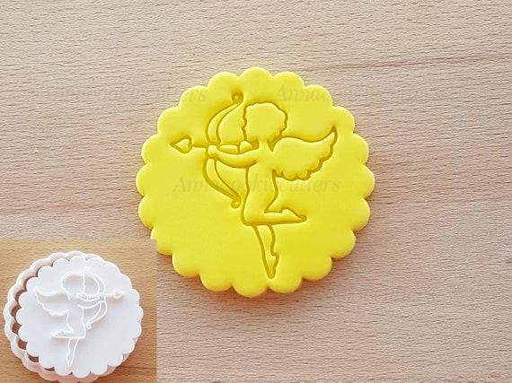 Cupid with bow Valentine's Day Cookie Cutter Cookie Cutter