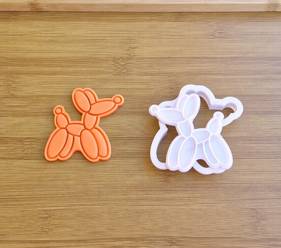 Poodle Dog Balloon | Cookie Cutter | Cake Decorating | Biscuit Mold | Perfect gift for Dog Lovers