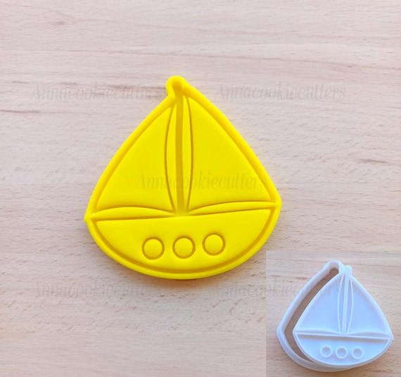 Sailboat Cookie Cutter | Nautical Cookie Cutter | Sailboat | Beach Themed Cookie Cutter 7cm