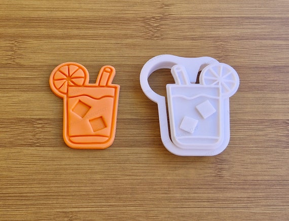 Cocktail Drink Cookie Cutter for Cake Design & Baking - Fun Party Biscuit Mold
