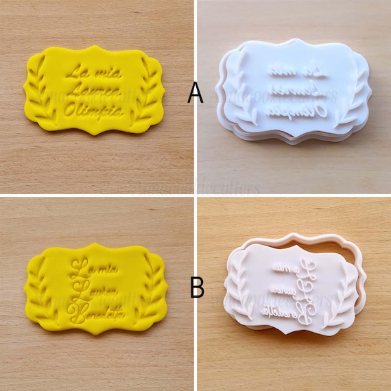 My Graduation With Customizable Name Cookie Cutter Mold 10 x 6 cm