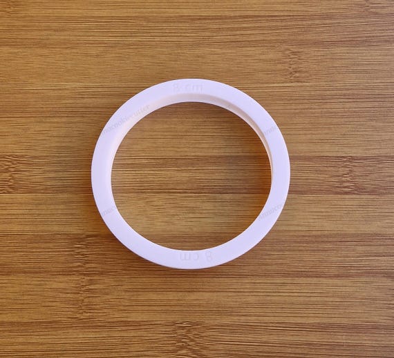 Circular Cookie Cutter, Mini to Large, Polymer Clay Cookie, Jewelry and Earring Cutting Tool