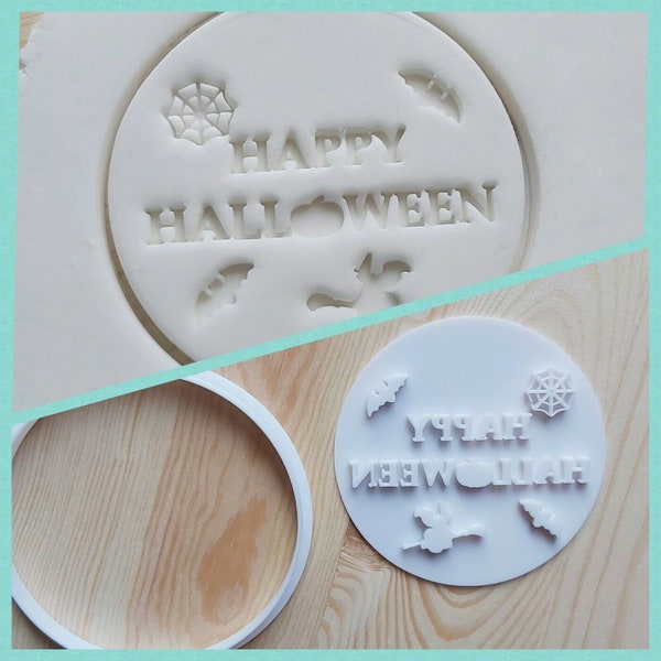 Happy Halloween Moule à Biscuits Formina Formini Pour Bonbons Emporte-pièce 8 x 8 cm