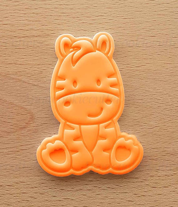 Zebra Cookie Cutter | Birthday Party Cookies | Bakery Gift | Jungle Themed Cookie Cutter