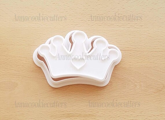 Princess Crown Cookie Cutter | Fairytale Cookies for Themed Parties, Decorative Mold for Cakes and Kitchen