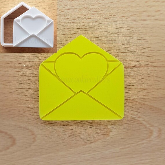 Love Letter Heart Cookie Cutter Valentine's Day Cookie Cutter