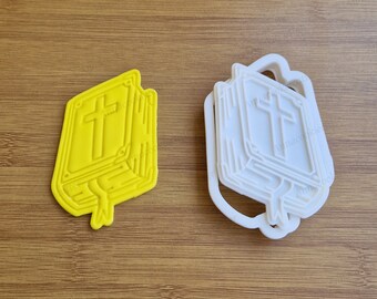 Bible Cookie Cutter | First Communion | Baptism | Religious Baking Supplies