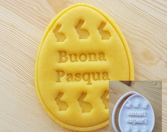 Uova Di Pasqua Formina Per Biscotti Stampino 7x10 cm