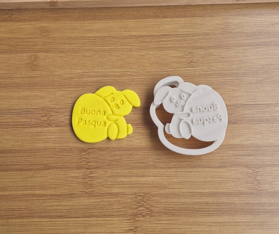 Easter Bunny Cookie Cutter | Cookie and Fondant Cutter | Easter Treat Mold for Kids | Easter Decoration Gift Idea
