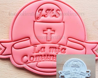 La Mia Comunione Formina Per  Biscotti Stampino Cookie Cutter 12x9 cm