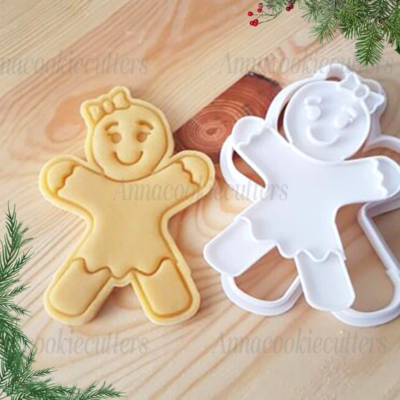 Gingerbread Man Christmas Cookie Cutter Winter Cookie Cutters Gingerbread