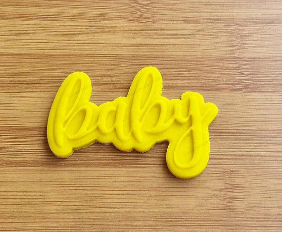 Baby Cookie Stamp | Biscuit Fondant Cake Decorating Icing for Birth & Baby Shower Cupcakes