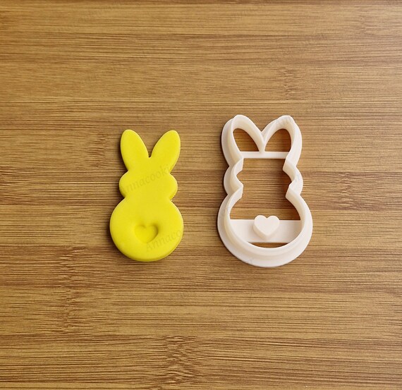 Easter Bunny Tail Heart Cookie Cutter | Cookie Cutter | Decorations | Gifts | Cookie Cutters